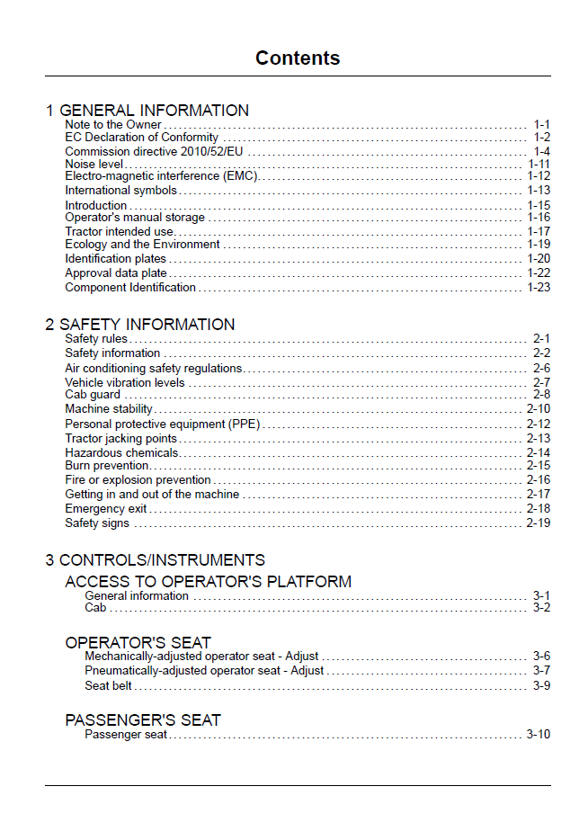 Official New Holland T4 Series Utility Tractor User Manual 47537010