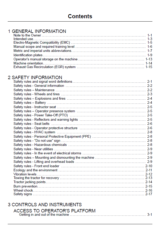 Official New Holland T5 Series Tractor User Manual - 47874245