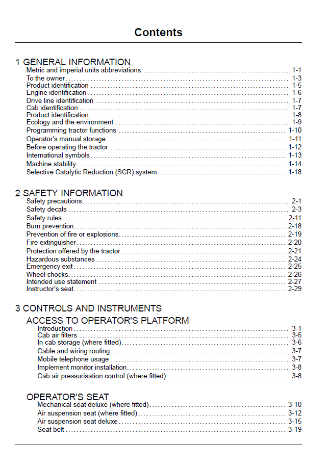 Official New Holland T6 Series Tractor Operator's Manual - 47897244