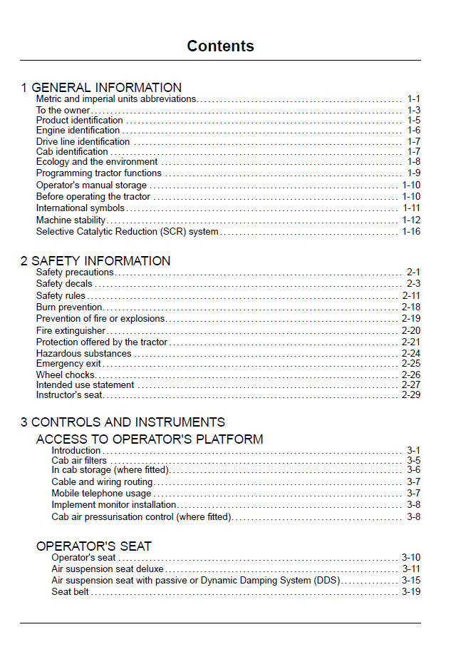 Official New Holland T7.175, T7.190, T7.210 Operator Manual (47771112)