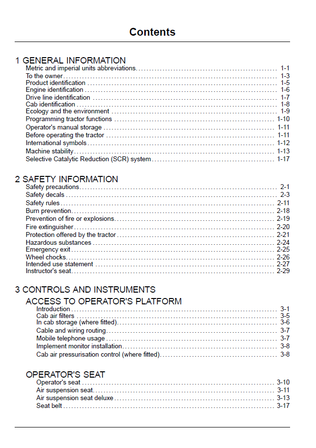Official New Holland T7.175, T7.190, T7.210 Operator Manual (47771682)