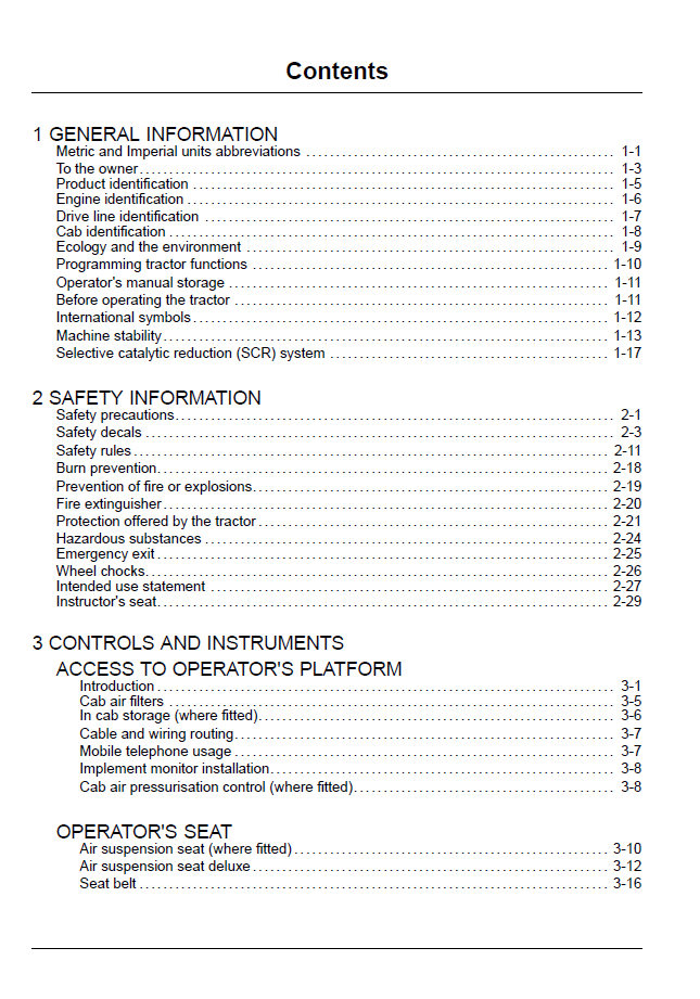 Official New Holland T7 Series Power Command Tractor Operator's Manual - 47894438