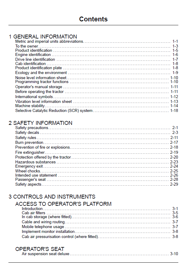 Official New Holland T7 Series Range & Power Command Tractor Operator's Manual - 47893002