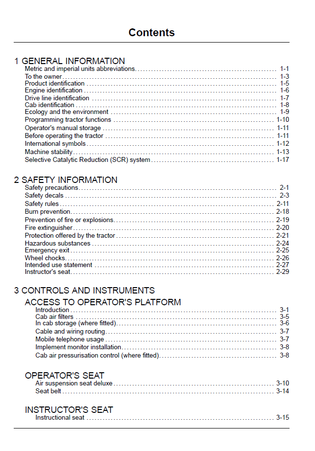 Official New Holland T7 Series Range & Power Command Tractor Operator's Manual - 47893026