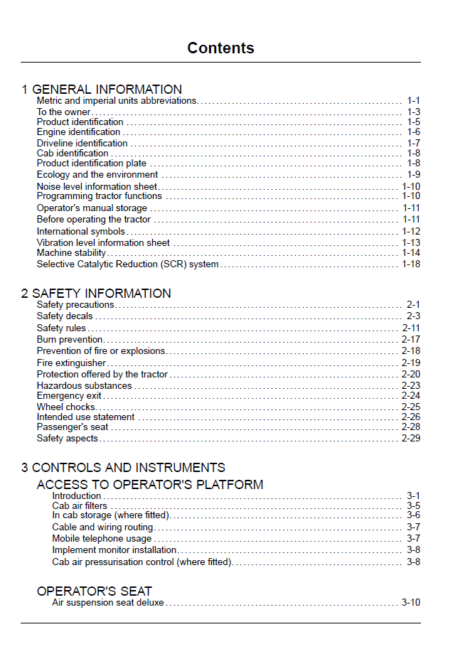Official New Holland T7 Series Range & Power Command Tractor Operator's Manual - 47893032