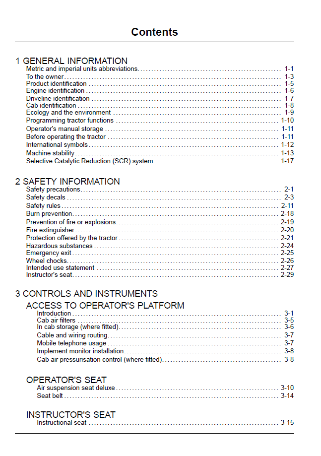 Official New Holland T7 Series Range & Power Command Tractor Operator's Manual - 47893055