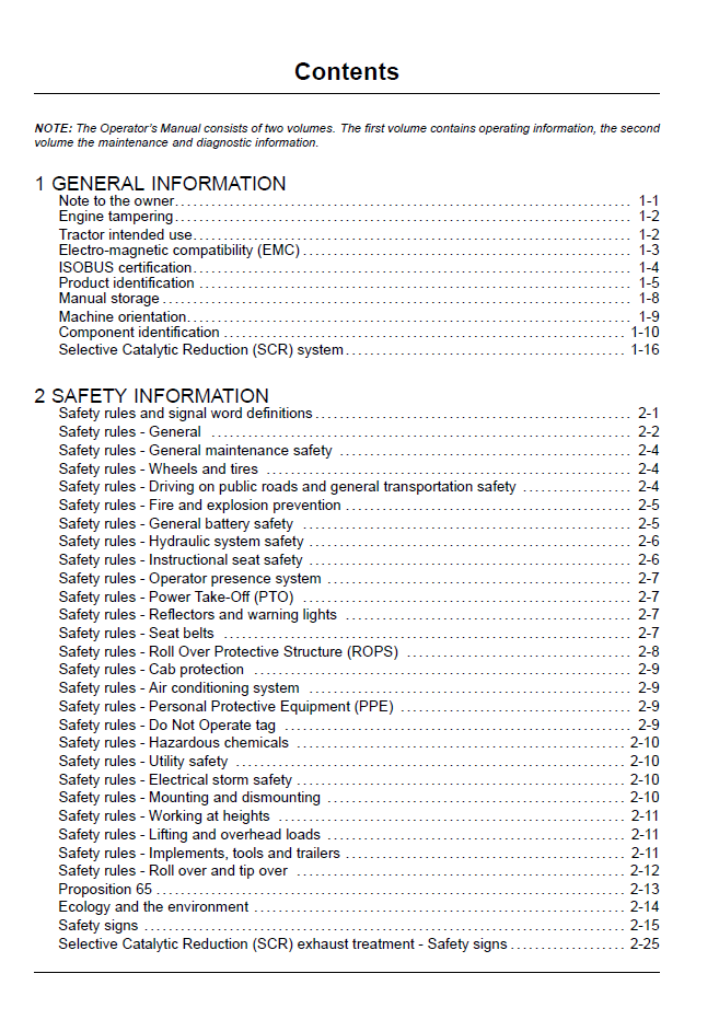 Official New Holland T8 Series SmartTrax Tractor Operator's Manual - 47886362