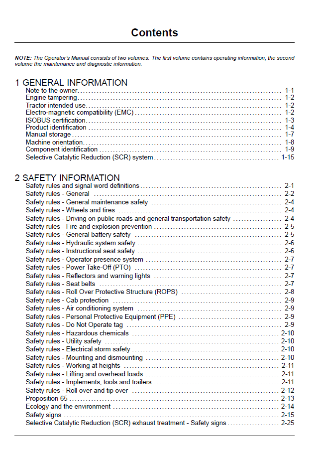 Official New Holland T8 SmartTrax Tractor Operator & Maintenance Manual (47824573)