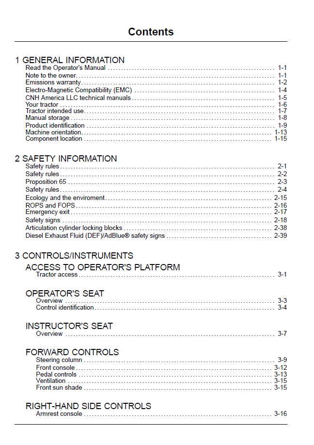 Official New Holland T9 Series Tier 4 Tractor User Manual 47538888