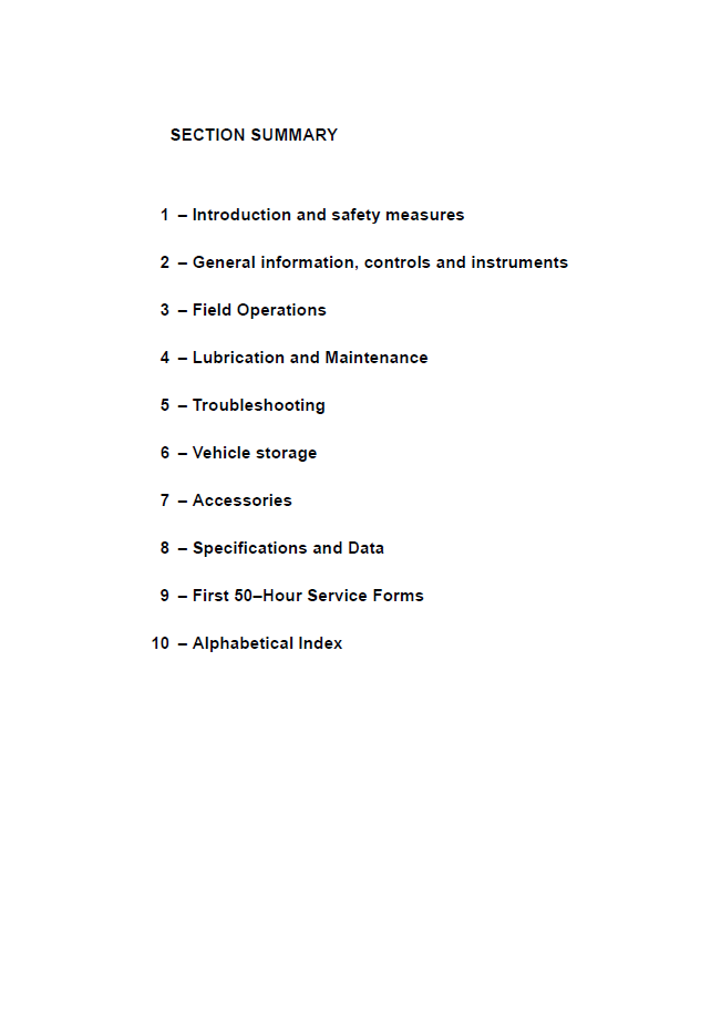 Official New Holland TD4000F Series Orchard Tractor User Manual 47518917