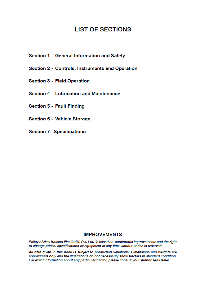 Official New Holland TT4.55, TT4.65, TT4.75 Operator Manual (47812450)
