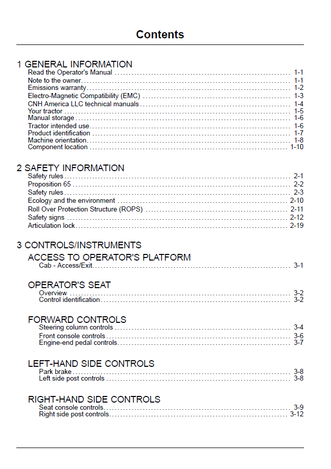 Official New Holland TV6070 Bi-Directional Tractor User Manual 47538609