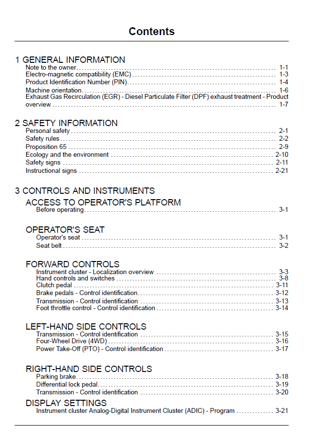 Official New Holland Workmaster Utility Tractor Operator Manual | Part No. 47690424