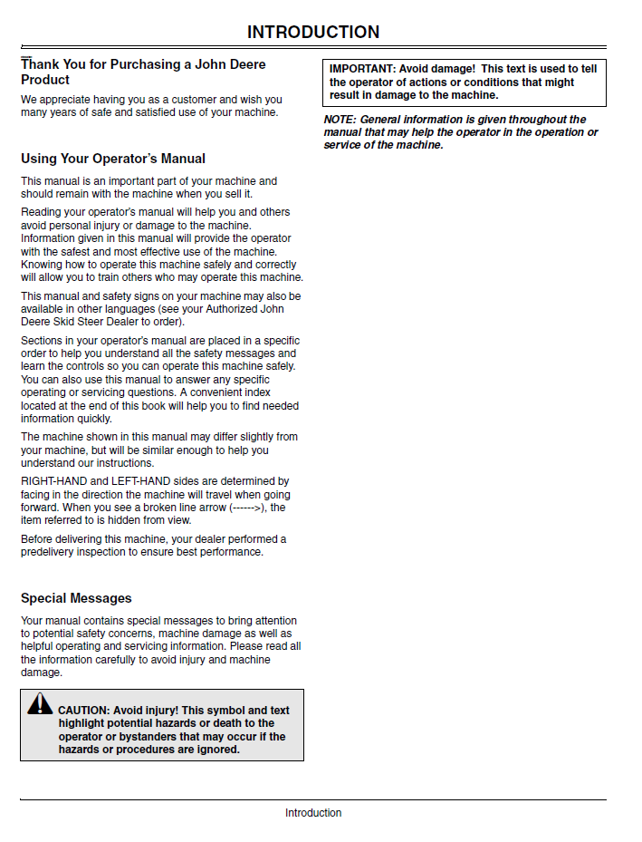 Official OMKV11663 Manual: John Deere 260 & 270 Skid Steer Guide