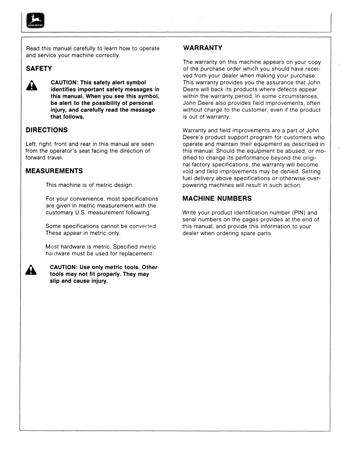 Official OML55481 Manual: John Deere 2350 & 2550 Tractor Guide