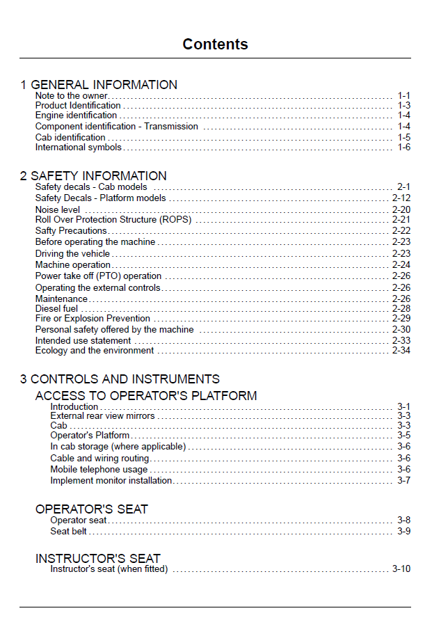 Official Operator Manual 47389976 for New Holland T7 Series Tractors