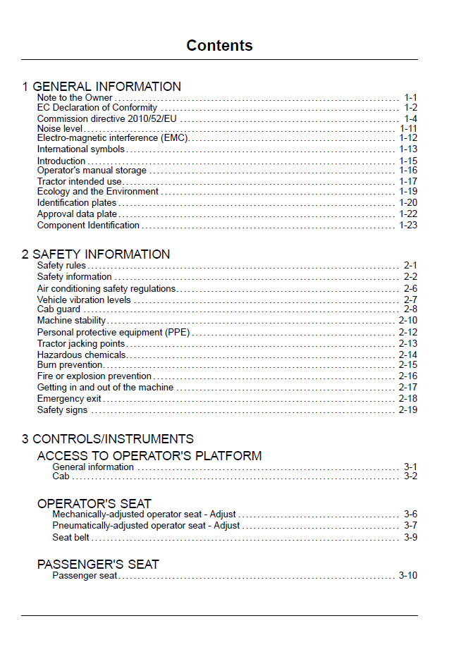 Official Operator Manual 47435535 for New Holland T4.85, T4.95, and T4.105 Tractors