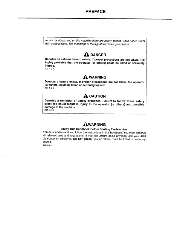Official Operator Manual PDF for JCB Fastrac 125, 135, 155 & 185