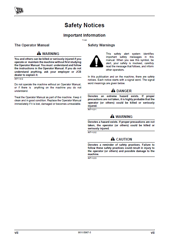 Official Operator Manual PDF for JCB Loadall 506-36 & 510-56 Series