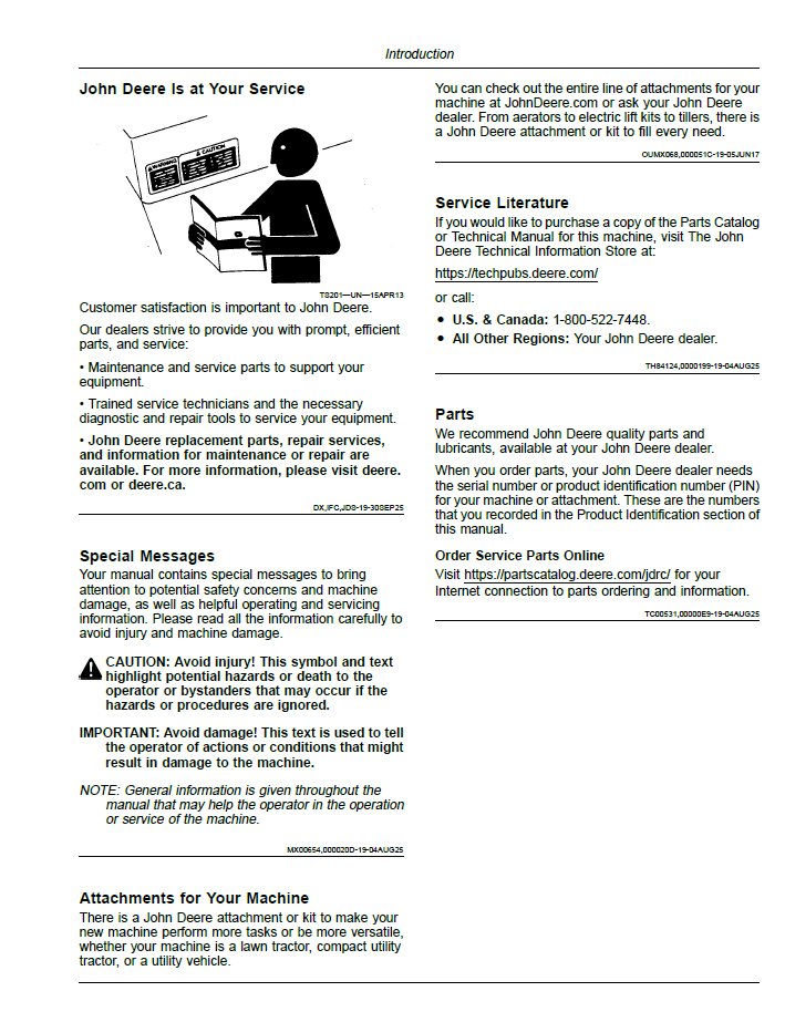 Official Operator Manual for John Deere Z900M/Z900R Pro Series