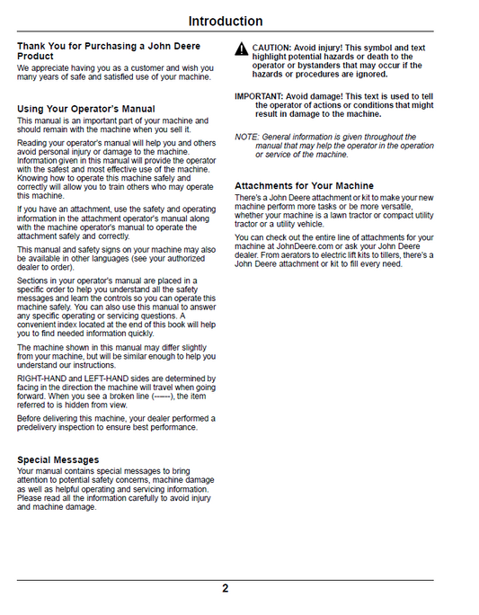 Official Operator Manual for John Deere Z900 Pro Series (OMUC15068)