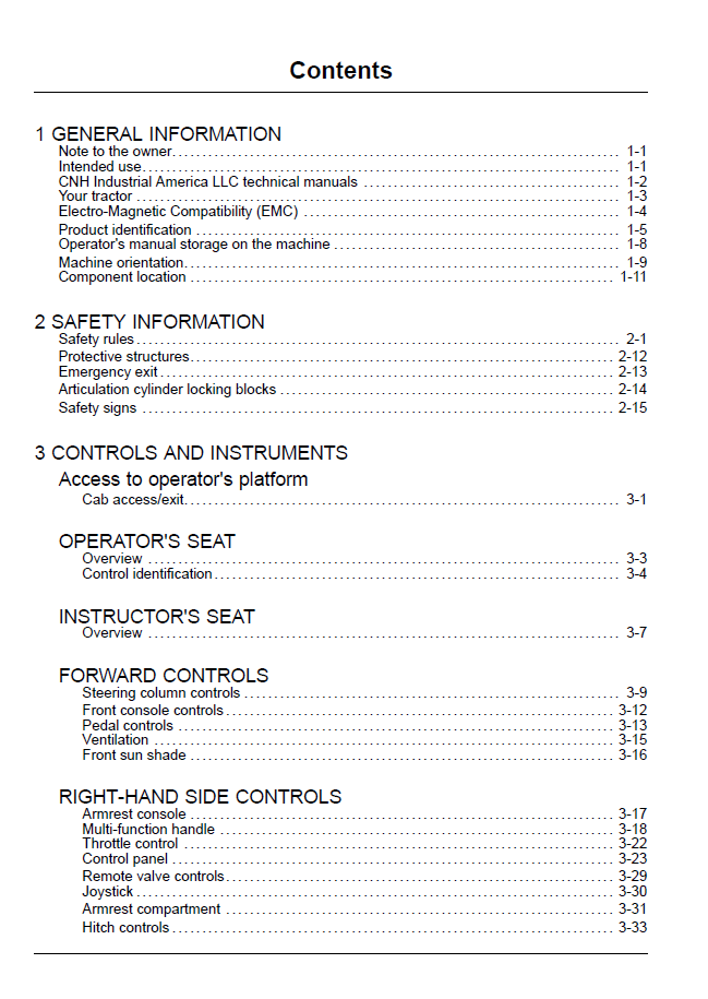 Official Operator's Manual for New Holland T9.450–T9.670 (47754880)