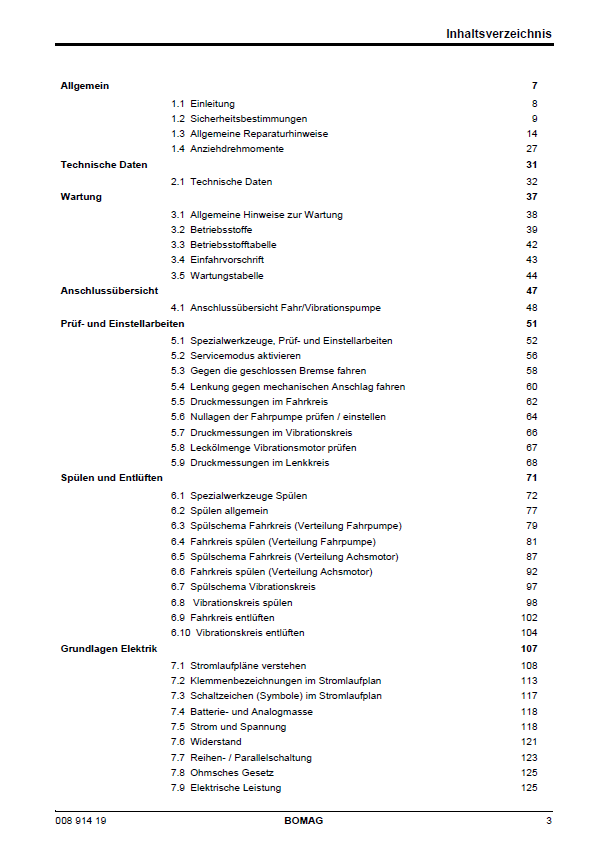 Official Service Manual for BOMAG BW226 DH_4 BVC DE (PDF)