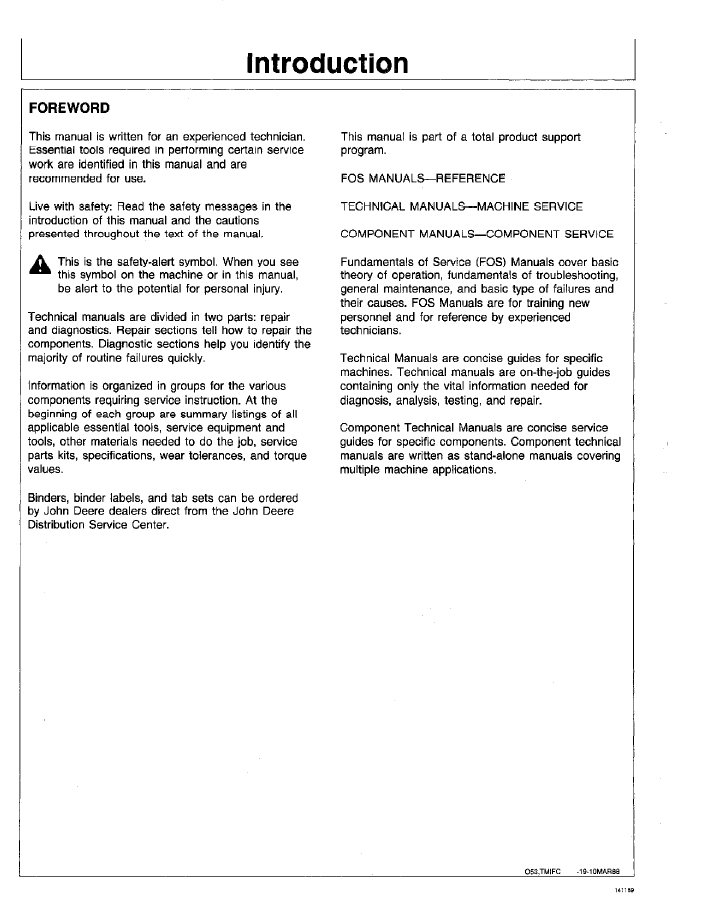 Official TM1408 Technical Manual for John Deere 70D Excavator