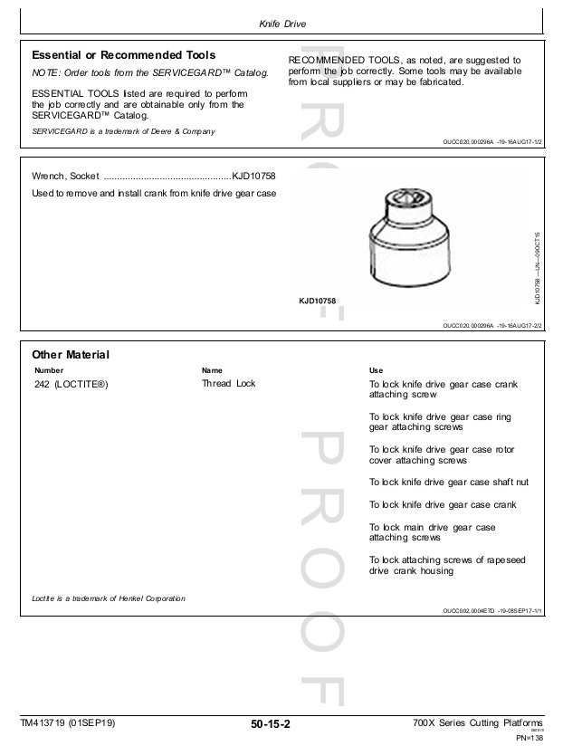 Official Technical Manual TM413719 for John Deere 722X-740X Platforms