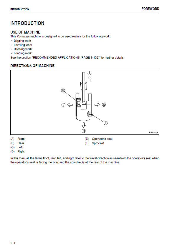 Operation & Maintenance Manual: Komatsu PC1250-8 Excavator Series