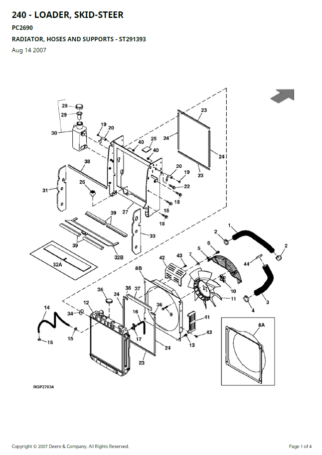 PC2690 Technical Manual for John Deere Skid-Steer Loader PDF Download