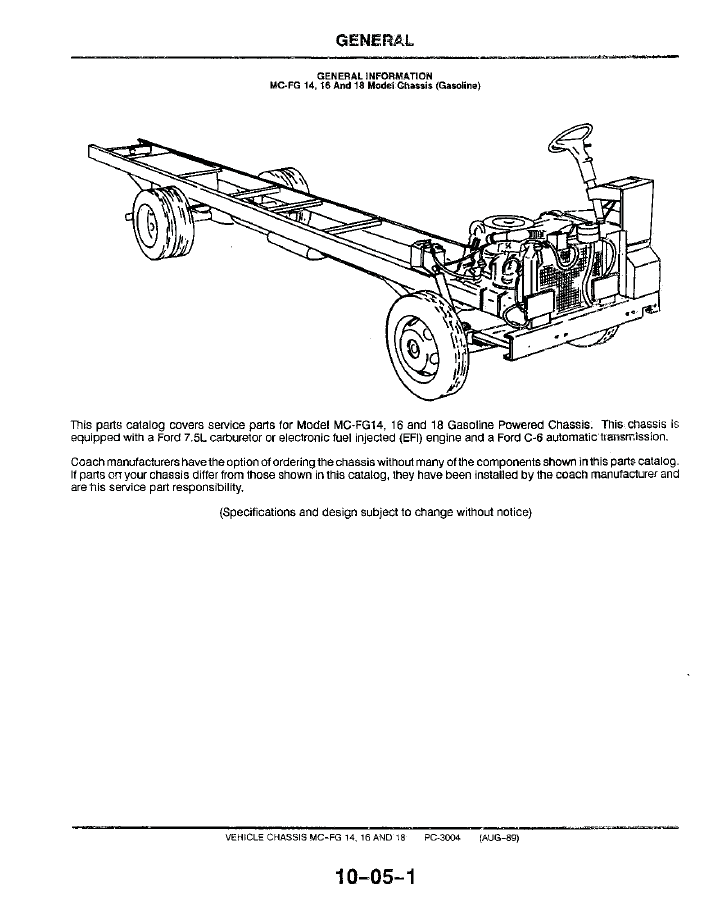 PC3004 John Deere Gasoline Powered Chassis Parts Catalog Manual