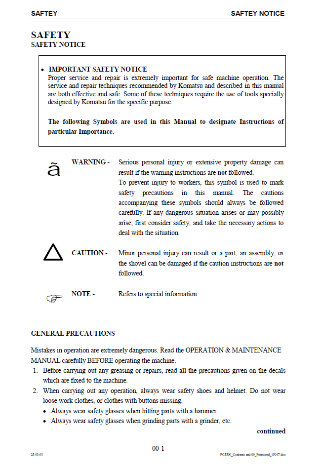 PC5500-6 Diesel Engine Service Manual SG_PC5500-6_15017 PDF