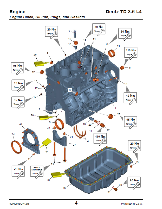 Parts Catalog Manual 50960058: Mustang RT250 RT255 2500RT 2550RT