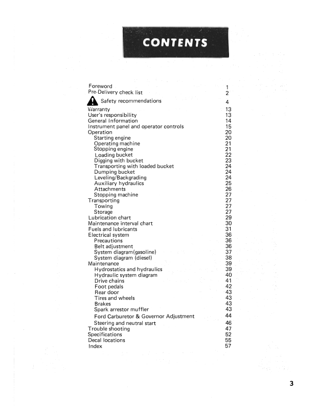 Read & Download Mustang 342 Loader Instruction Manual PDF