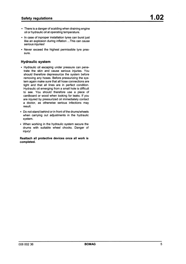 Repair and Operation Manual: Bomag BW 213 DH-3 Roller PDF