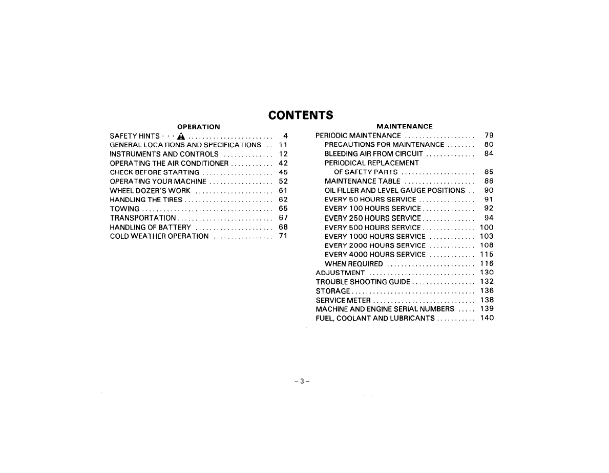 SEAD041E0102 Manual: Komatsu WD600-1 Wheel Dozer Maintenance
