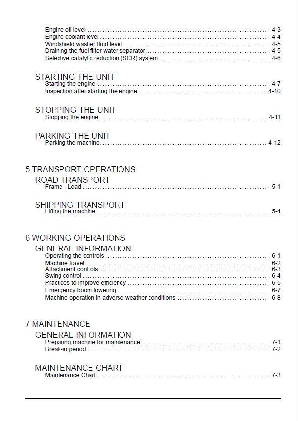 SK170-9 Tier 4 Hydraulic Excavator Operating Manual PDF