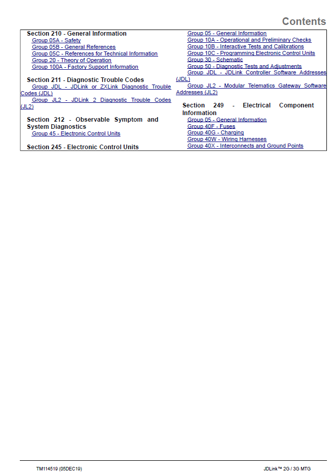 TM114519 John Deere Machine Connectivity Troubleshooting Guide