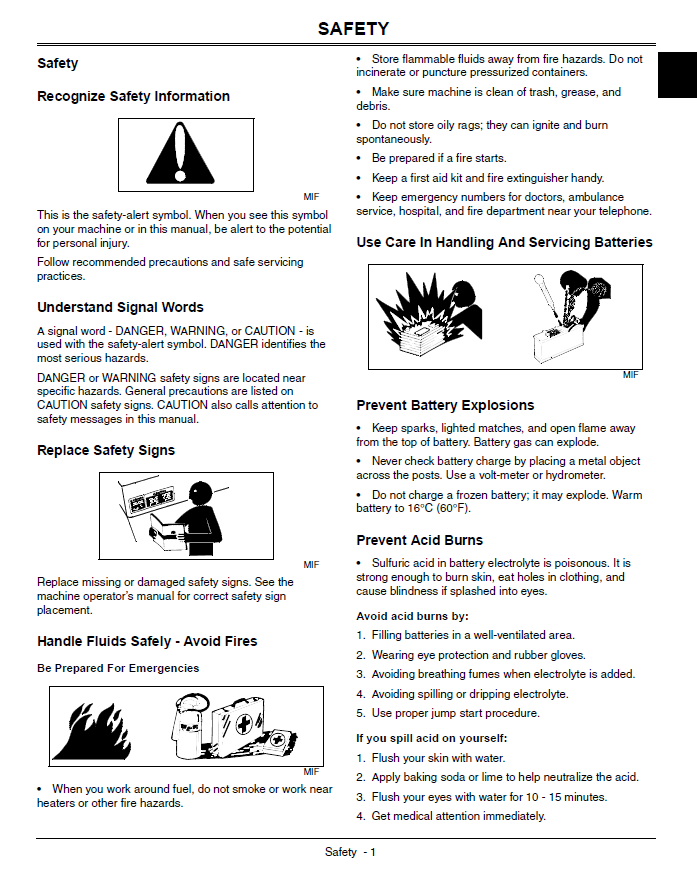 TM115719 John Deere A3 M-Gator Repair & Maintenance Manual