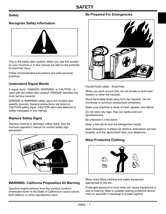 TM1335 John Deere JS20, JS30 & JS40 Technical Workshop Manual