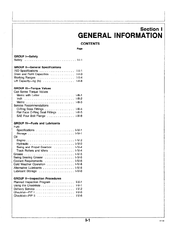 TM1408 John Deere 70D Excavator Diagnostic and Repair Guide