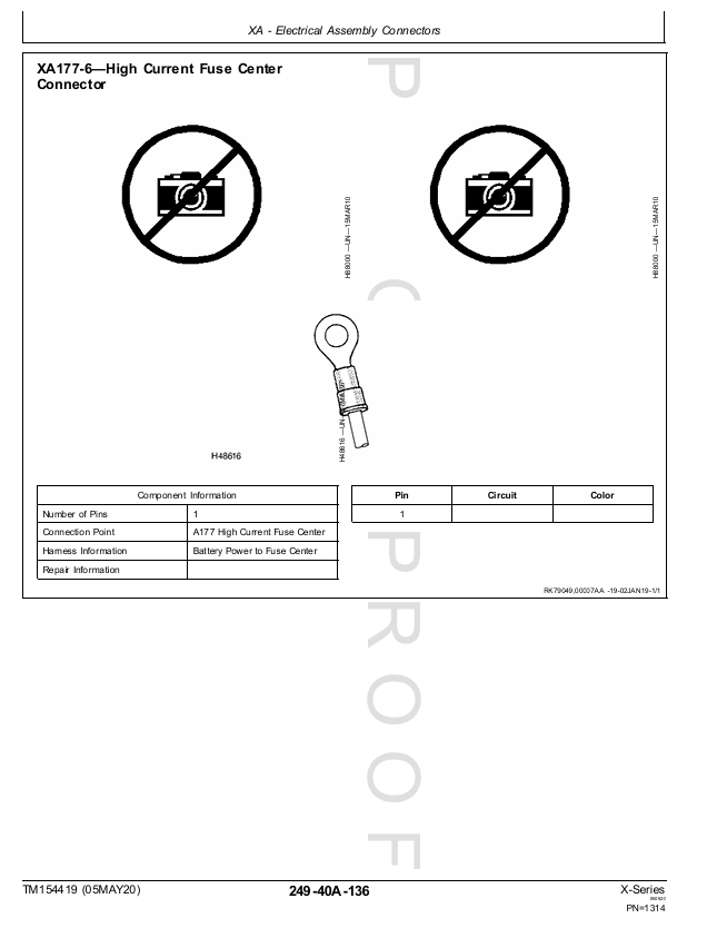 TM154419 John Deere Combine Technical Workshop Manual