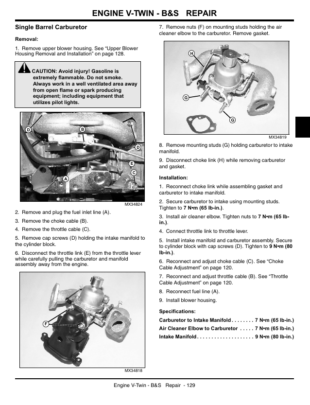TM2026 John Deere Lawn Tractor Service and Maintenance Manual