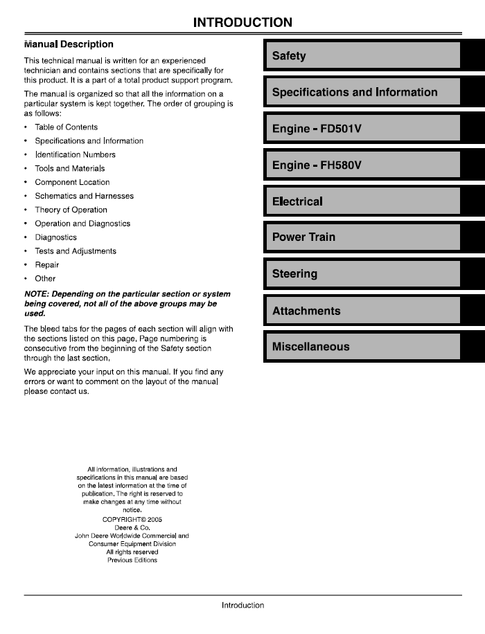 TM2046 John Deere LX Series Garden Tractor Technical Repair Manual