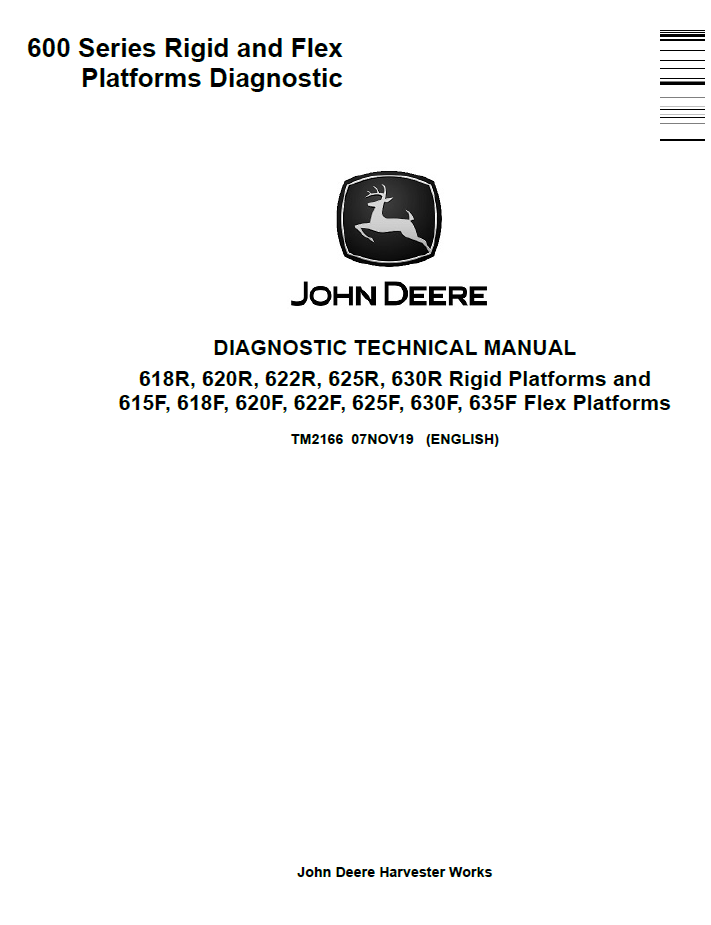 TM2166 John Deere 618R 620R 622R 625R 630R Platform Manual