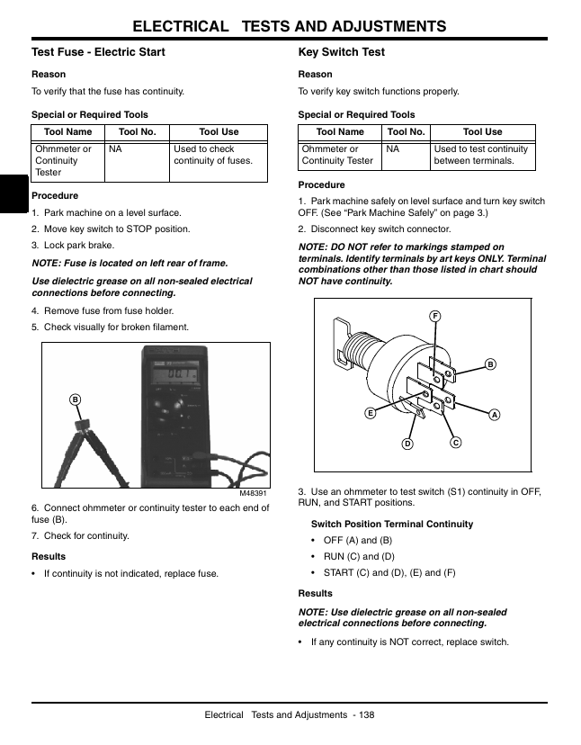 TM2220 John Deere 7G18 Walk-Behind Mower Maintenance Manual