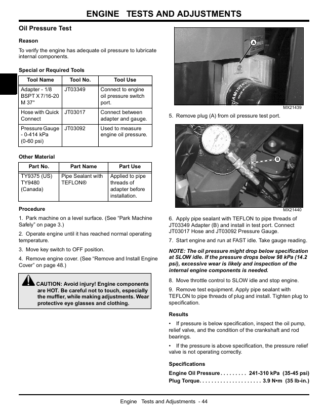 TM2277 John Deere 717E Z-Trak Technical Service Manual