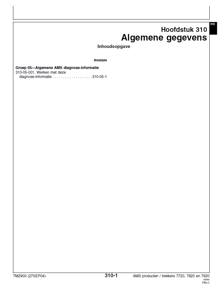 TM2900 John Deere Tractor Operation, Diagnostics & Service Manual PDF