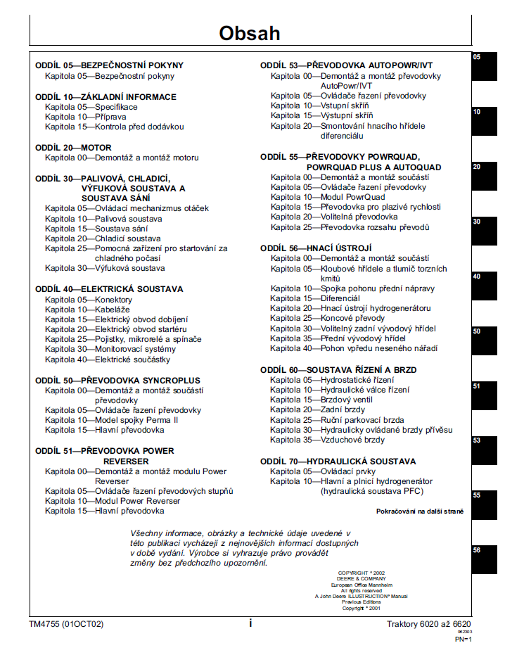 TM4755 John Deere Tractor Diagnostic Operation & Test Technical Manual